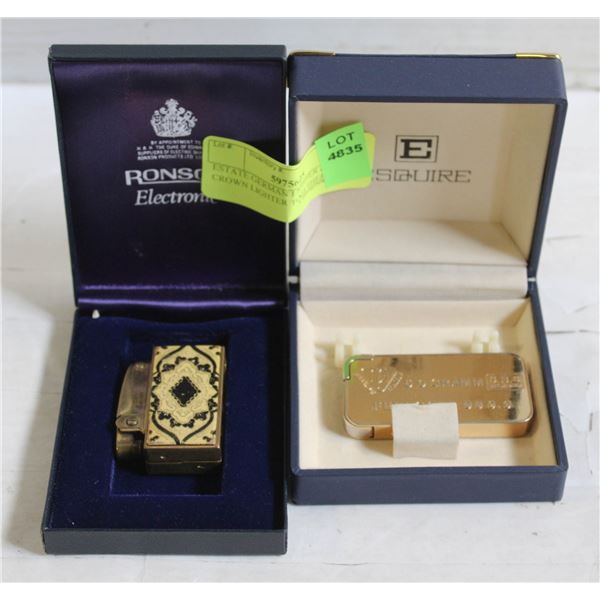 ESTATE GERMAN LIGHTER & CROWN LIGHTER TOGETHER