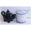 Image 1 : ELEPHANT TEAPOT & CHINES TEAPOT TOGETHER-ESTATE
