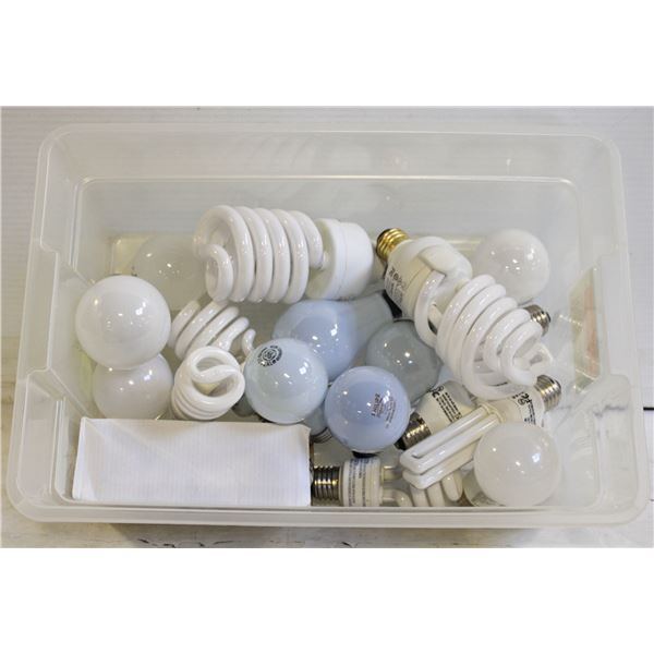 LOT OF NEW LIGHT BULBS,VARIOUS WATTAGE +