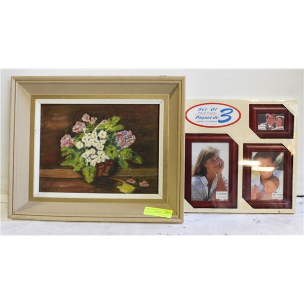 ORIGINAL OIL PAINTING FRAMED SIZE 16” X 14”