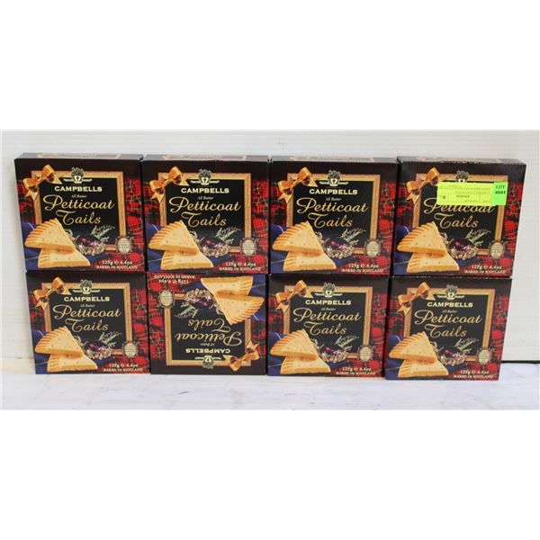 CAMPBELL’S SCOTTISH SHORTBREAD PETTICOAT TAIL 8PKS