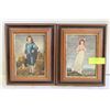 Image 1 : PINKY & BLU BOY FRAMED PICTURES SET-ESTATE