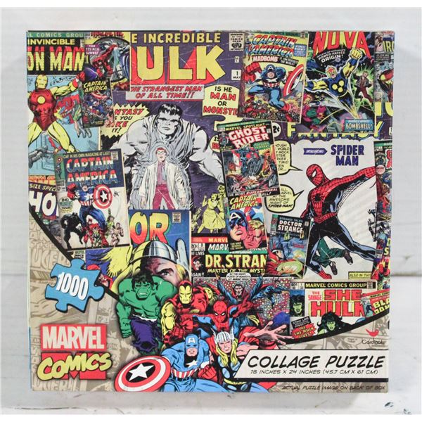 NEW 1000 PIECE MARVEL COMICS PUZZLE