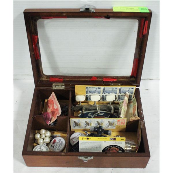 KEEPSAKES WOODEN CASE