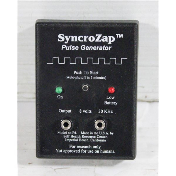 SYNCROZAP PULSE GENERATOR