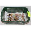 Image 1 : LOT OF VARIOUS OLD RED ROSE CERAMIC FIGURES
