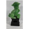 Image 1 : JADE FOO DOG STATUE