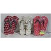 Image 1 : 3 PAIRS OF AERPOSTALE FLIP FLOPS - SIZE 7