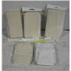 Image 1 : 7 NEW PAIRS WHITE IVORY KNEE HIGH STOCKING