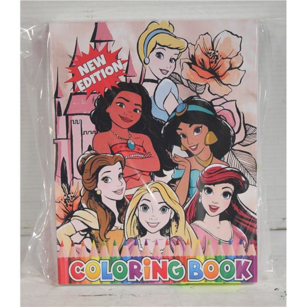 5 NEW ASSORTED CHILDREN'S COLORING BOOKS