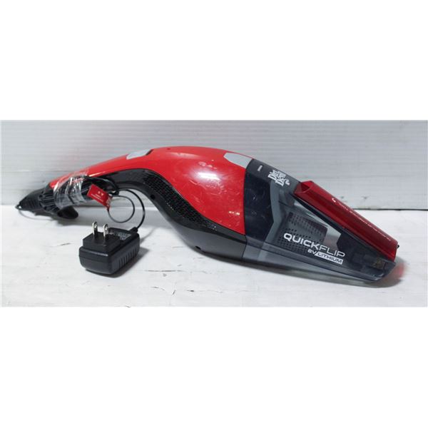 DIRT DEVIL CORDLESS HANDHELD VAC- MODEL BD30010