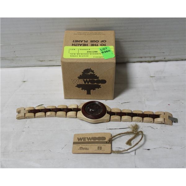 NEW WEWOOD WOODEN ODYSSEY WRIST WATCH