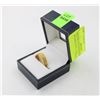 Image 1 : GOLD PLATED SPINNING RING WEDDING RING - SIZE