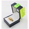 Image 1 : GOLD PLATED SPINNING RING WEDDING RING - SIZE 7 -
