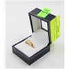 Image 1 : GOLD PLATED WEDDING RING - SIZE 7 -  RETAILS FOR