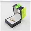Image 1 : GOLD PLATED SILVER SPINNING WEDDING RING - SIZE 7