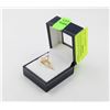 Image 1 : GOLD PLATED WEDDING ENGAGEMENT RING WITH CUBIC