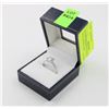 Image 1 : SILVER WEDDING ENGAGEMENT RING WITH CUBIC
