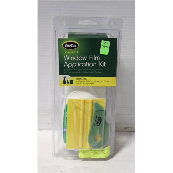 NEW GILA COMPLETE WINDOW FILM APPLICATION KIT