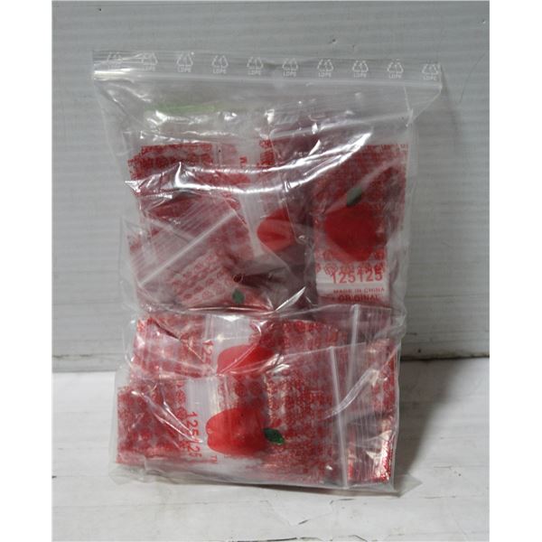 BOX OF 100 APPLE 2" X 2" BAGS