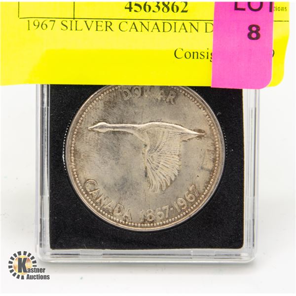 1967 SILVER CANADIAN DOLLAR