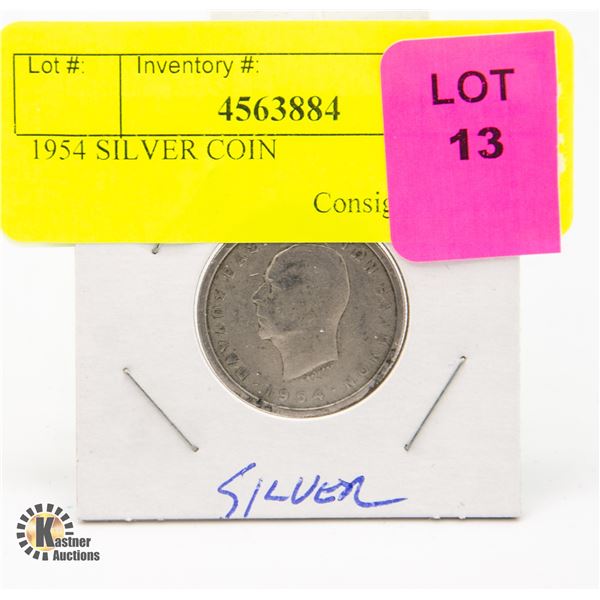 1954 SILVER COIN