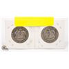 Image 1 : 1971 & 1972 JFK HALF DOLLARS