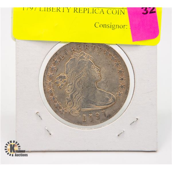 1797 LIBERTY REPLICA COIN