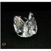 Image 1 : GENUINE SWAROVSKI CRYSTAL SWAN WITH