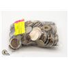 Image 1 : 2.5LBS BAG OF VARIOUS MIXED WORLD COINS ETC.