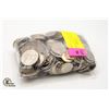 Image 1 : 2.5LBS BAG OF VARIOUS MIXED WORLD COINS ETC.
