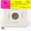 Image 1 : 1903 SILVER CANADA 5 CENTS FISHSCALE COIN