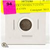 Image 1 : 1905 SILVER CANADA 5 CENTS FISHSCALE COIN