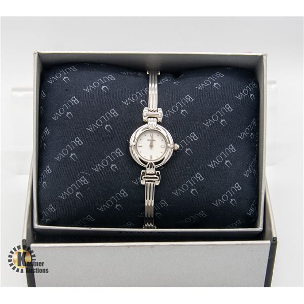 NEW GENUINE BULOVA BANGLE STYLE COMES WITH