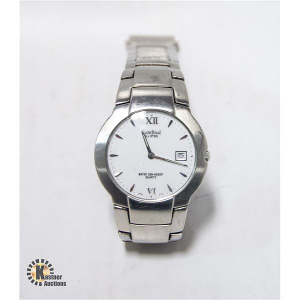 VINTAGE CARDINAL MEN'S WATCH WITH DATE