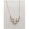 Image 1 : BZ1754-14 10K MOISSANITE(2.3CT) NECKLACE