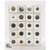 Image 1 : 20 OLD VARIOUS TOKENS, COINS, MEDALS ETC.