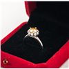 Image 2 : #683-CUSTOM HAND SET 1.00 CT ROUND
