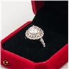Image 2 : #684-HAND SET 3.00 CT ROUND BRILLIANT CUT