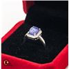 Image 2 : #686-2.20 CT 6 X 8 OVAL CUT TANZANITE STONE
