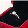 Image 2 : #692-14 KT WHITE GOLD WITH ROUND CUT