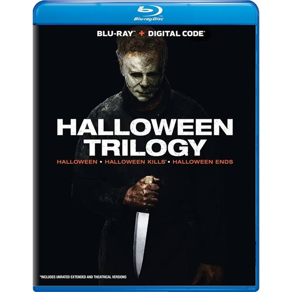 BRAND NEW HALLOWEEN TRILOGY ON BLU-RAY