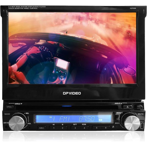 NEW WITH BOX DP VIDEO 7" IN DASH SINGLE DIN WITH