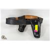 Image 1 : RCMP BELT WITH TWO BIANCHI HOLSTERS