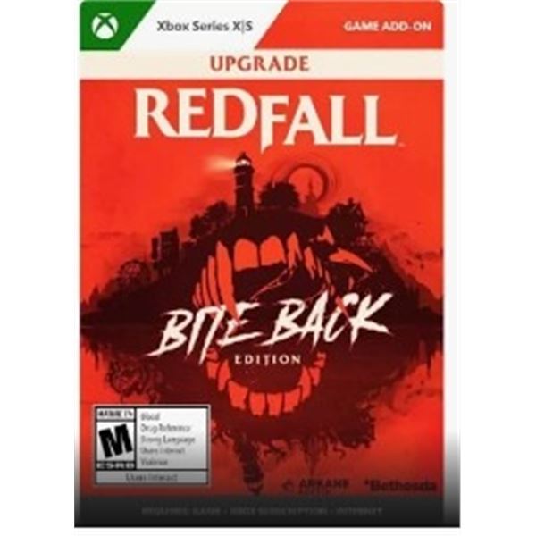BRAND NEW XBOX SERIES X/S UPGRADE REDFALL - BITE