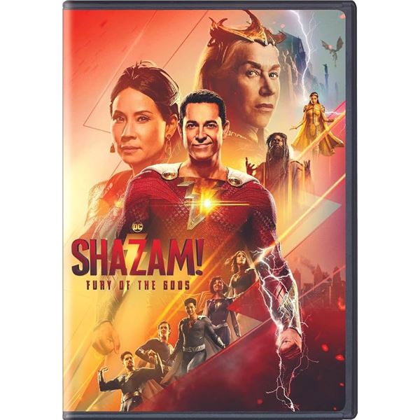 BRAND NEW SHAZAM FURY OF THE GODS ON DVD