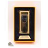 Image 1 : NEW GOLD-TONED USB TWIN FLAME PLASMA  ARC LIGHTER
