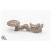 Image 1 : ANTIQUE CHINESE DRAGON CHOPSTICK HOLDER / REST