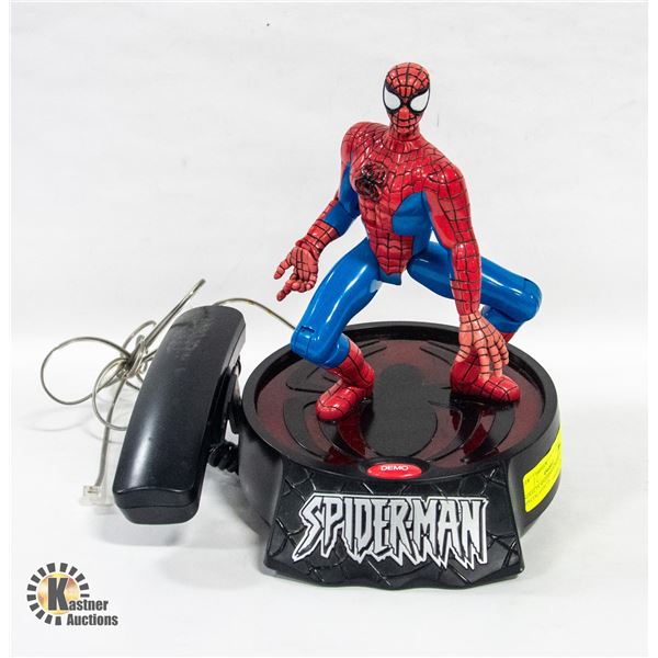 NOVELTY SPIDERMAN PHONE W/ SPECIAL EFFECTS