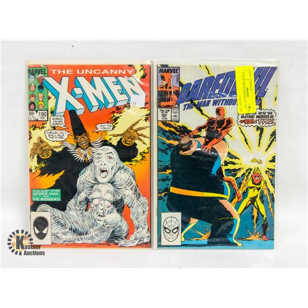 X-MEN #190 & DAREDEVIL #269